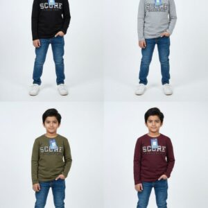 Kids T-shirt For Boys | Boys Full Sleeve T-Shirt | Cotton T-Shirt for 6–7 Years